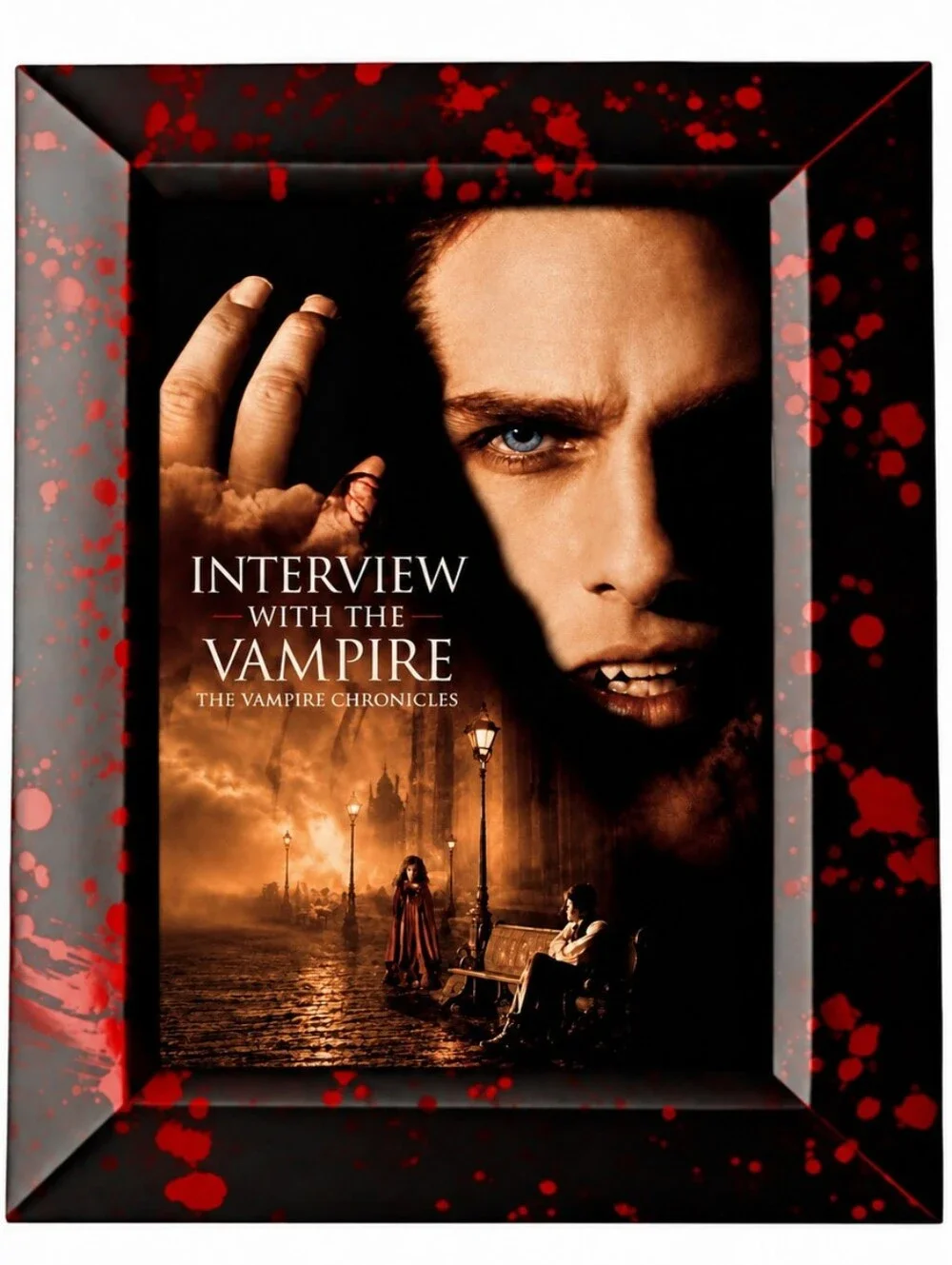 Interview With A Vampire Vintage Horror Retro 90s Vampires Framed Photo Print